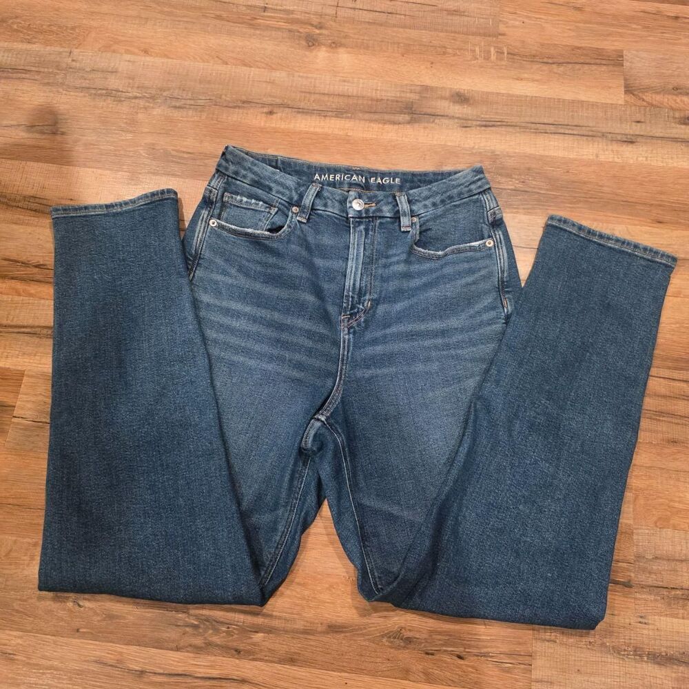 American-eagle Women's Blue and Navy Jeans
